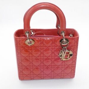 Lady Dior Medium Hand Bag Authentic 100% guarantee with certificate